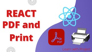 React PDF Generate and Data Print  React PDF  React Print [upl. by Langelo]