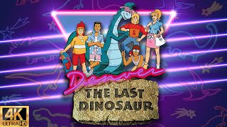 Denver the Last Dinosaur Remastered Intro in 4K  Денвер — последний динозавр ENG [upl. by Kurth748]