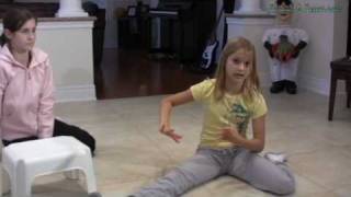 Learn How To Do The Splits Video Tutorial for Gymnastics Dance Cheerleading Quick and Easy [upl. by Georgeanna]