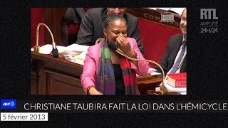 Quand Christiane Taubira faisait le show à lAssemblée nationale  RTL  RTL [upl. by Marti524]