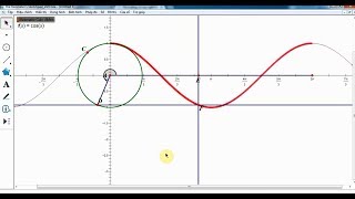 Tạo chuyển động hình Sin trong Geometers Sketchpad [upl. by Stark]