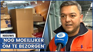 PostNLbezorger bezorgd ‘Het is niet normaal meer’ [upl. by Jolie]