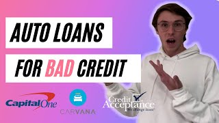 The BEST Auto Loans For BAD CREDIT Bankruptcy and Repo OK [upl. by Magree682]