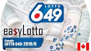 Lotto 649 winning numbers 26 Jan 2019 [upl. by Crescantia]