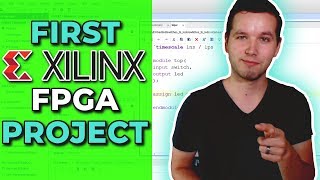 How To Create First Xilinx FPGA Project  Xilinx FPGA Programming Tutorials [upl. by Ansela]