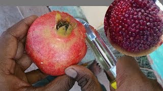 Best way to open pomegranates [upl. by Letsyrk]