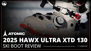 2025 Atomic Hawx Ultra XTD 130 BOA GW Ski Boot Review with SkiEssentialscom [upl. by Adnavoj309]