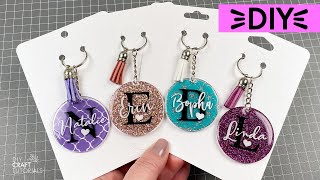 DIY KEYCHAIN DISPLAY CARD  ACRYLIC KEYCHAINS  PACKAGING YOUR ORDERS [upl. by Tombaugh]