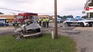 2 students killed after crash in front of Cleveland County high school troopers say [upl. by Teferi]