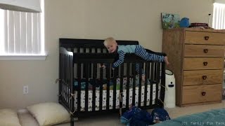 Baby Michael Escapes From Crib [upl. by Jerrome]