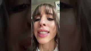 Nuovo TikTok di Angelina Mango angelina [upl. by Barrow]