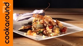 Riso alla pescatora  Risotto di pesce facile e veloce [upl. by Netram]