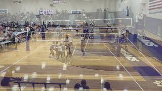 Dubois High School Volleyball vs Rocky Mountain [upl. by Giacomo]