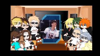 haikyuu react to kageyama as ran takahashi futurenot my idea [upl. by Yslek189]