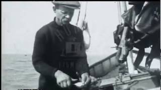 Oyster Fishermen Whitstable 1930s  Film 61094 [upl. by Antoinetta688]