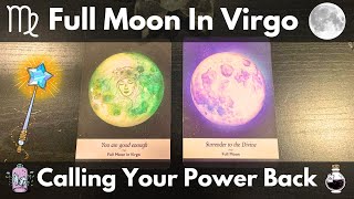 Full Moon In Virgo ♍️🌕 Celebrating YOU ⚡️🎁 [upl. by Ennovihs]