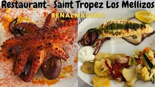 Am mancat fructe de mare la renumitul Restaurant Saint Tropez Los Mellizos din Benalmadena ⁴ᴷ⁶⁰ [upl. by Travers]