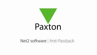 Net2 Software  AntiPassback [upl. by Berkley]