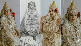 الشدة التلمسانية المصنفة في اليونسكو كتراث جزائري Algerian traditional costume [upl. by Nnylram]