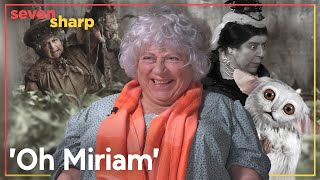 Miriam Margolyes On Harry Potter Blackadder and Doctor Who  Seven Sharp [upl. by Ahseila939]