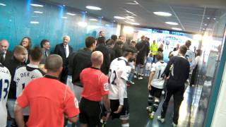 TUNNEL CAM 201011 City v Tottenham  First EVER Tunnel Cam [upl. by Mulcahy]