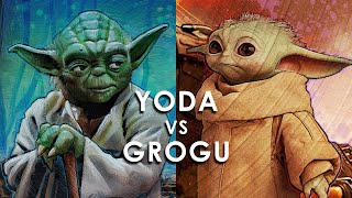 YODA VS GROGU Size Comparison [upl. by Devol808]