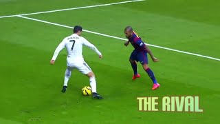 The RivalChristiano Ronaldo vs Dani Alves ft skillstackles fight [upl. by Lorusso]