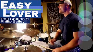 Easy Lover Drum Cover  Phil Collins amp Philip Bailey 🎧High Quality Audio [upl. by Layor]