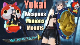 All NEW Yokai Weapons Mounts amp Minions  4K UHD [upl. by Everrs482]