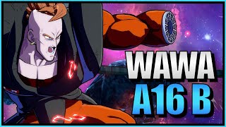 Wawa  Android 16s B Assist For Gogeta SS4 Lets Experiment 【Dragon Ball FighterZ】 [upl. by Katine]