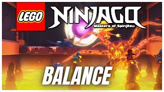 LEGO NINJAGO NEW EPISODE Can the ninja escape the deadly lava The Virtues of Spinjitzu  Balance [upl. by Donn]