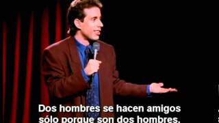 Seinfeld  Stand up 1x03 Male unbonding Subtitulos en castellano [upl. by Ellenahs]