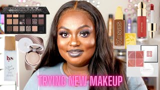 Trying New Makeup Kosas Revealer FoundationMakeup Tutorial WOC [upl. by Asecnarf129]