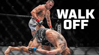 The Greatest UFC WALK OFF KNOCKOUTS 😡 [upl. by Alon]