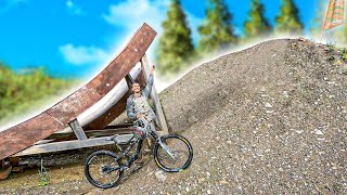 Je teste la nouvelle Jumpline de Châtel Bikepark [upl. by Eened]