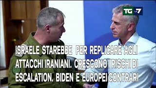 In diretta il TgLa7 delle 2000 del 15042024 [upl. by Airtap]