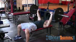 Isometric Bench Press  How to do Isometric Barbell Bench Press [upl. by Gibeon]