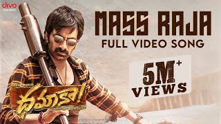 Mass Raja  Official Video Song  Dhamaka  Ravi Teja  Bheems Ceciroleo  Thrinadha Rao Nakkina [upl. by Sorel]