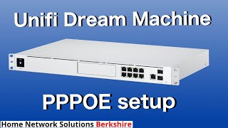 Unifi Dream Machine PPPOE setup [upl. by Arikihs]