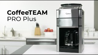 Capresso CoffeeTEAM Pro Plus [upl. by Hamforrd]