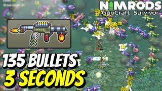 My Fire Rate Is INSANE In This Addicting Bullet Heaven  NIMRODS GunCraft Survivor [upl. by Adnahsed]