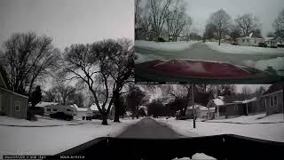 Dashcam captures neighborhood car accident ••• 34 TON TRUCK SPINS [upl. by Rramo]