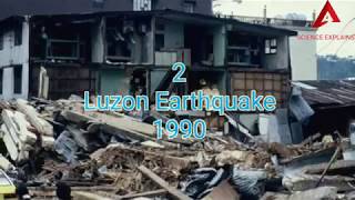 Top 5 most destructive Earthquake in Philippine History [upl. by Zolnay]