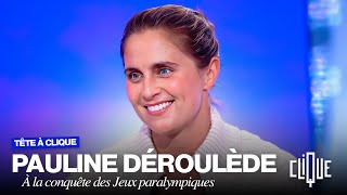 Qui est la triple championne de France de tennisfauteuil Pauline Déroulède   CANAL [upl. by Tiertza]