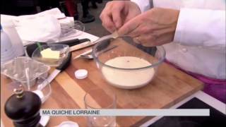 LA RECETTE  Quiche Lorraine [upl. by Nnylsia120]