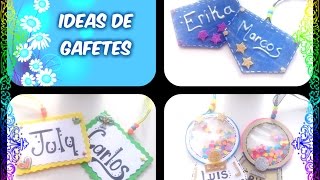 Gafetes para el regreso a clases [upl. by Eenat]