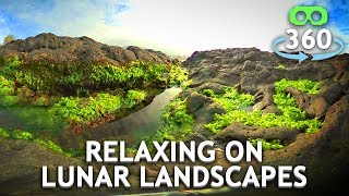 Relaxing in Lunar Landscape  Tenerife island 360º 4K VirtualReality 360Video VR 360 HDRI [upl. by Camilla]