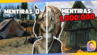 MENTI pros NPCs de Skyrim até me darem uma CASA [upl. by Sankey]