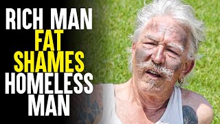 Millionaire Fat Shames Homeless Man Becomes His Boss  SAMEER BHAVNANI [upl. by Twitt94]