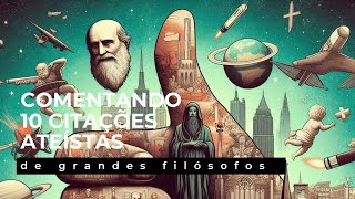 Filosofia e Ateísmo 10 Citações Poderosas de Pensadores Famosos [upl. by Tioneb349]